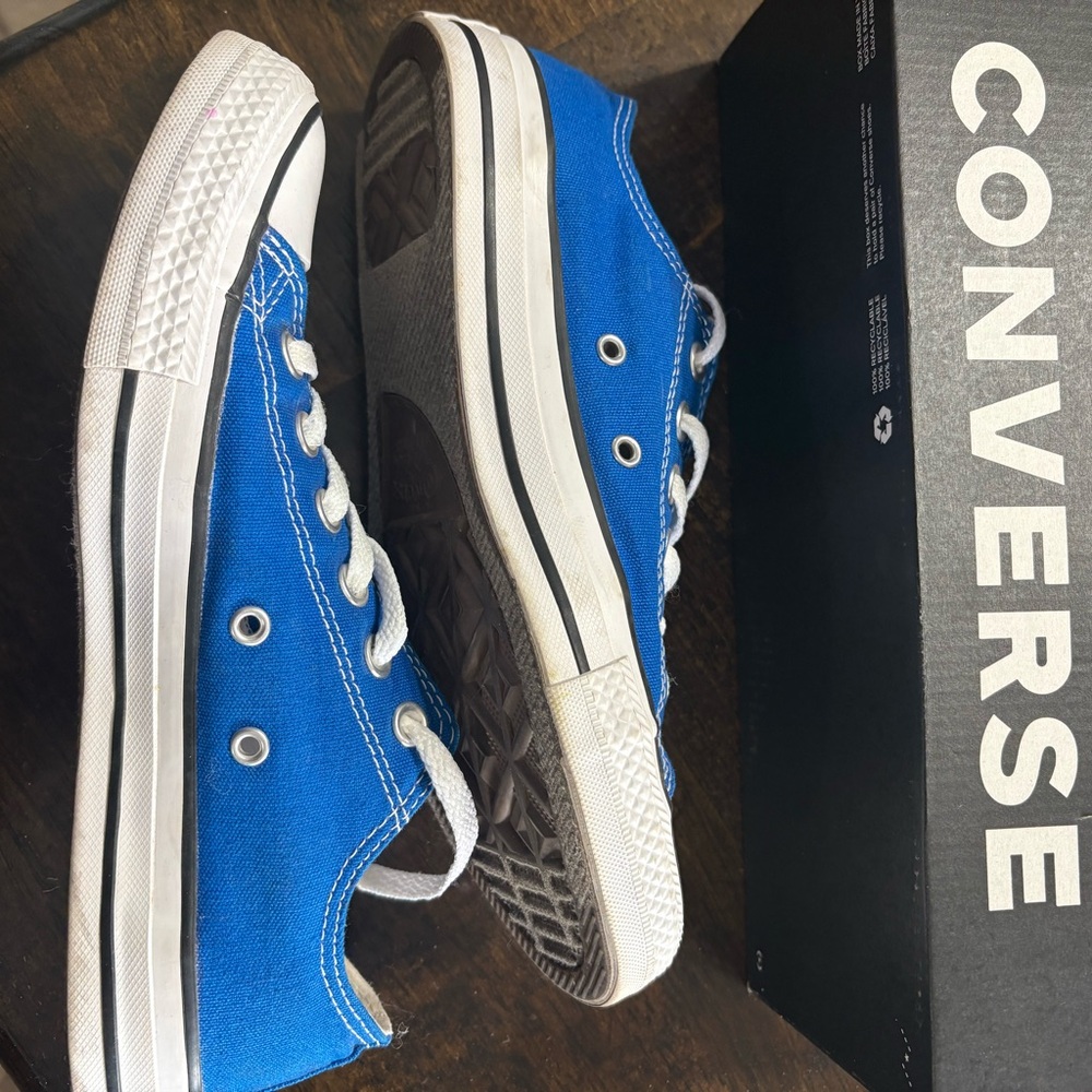 Women’s Converse All Star Royal Blue Shoes - Picture 2 of 6